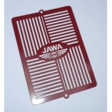 KRYT CHLADIČE OZDOBNÝ - ČERVENÝ - JAWA 300,350CL KYVACKA, PERAK + MODEL 42